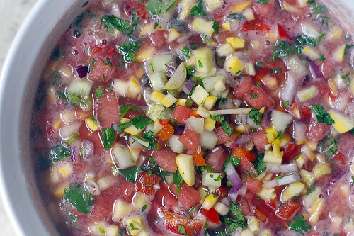 watermelon gaspacho